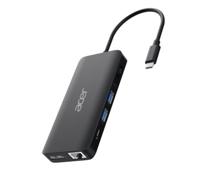 Stacja dokująca do laptopa Acer 12in1 Type C dongle (czarny)